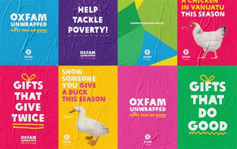 Oxfam Unwrapped .